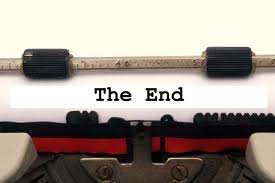 type the end